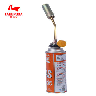 Torcia manuale del riscaldamento a gas dell'accensione 20cm, accendino di cottura in lega di zinco della torcia