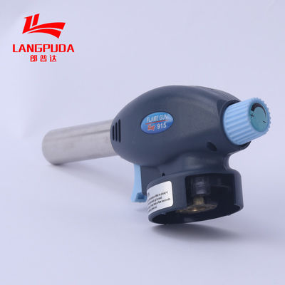 Lanciafiamme elettrici 17cm portatili, torcia di saldatura del gas del butano