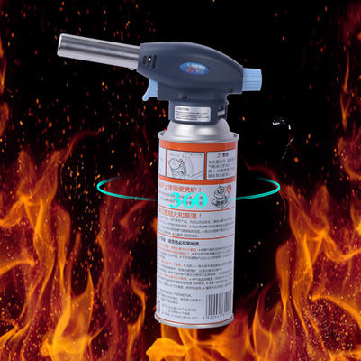 Torcia di saldatura del gas di 20mm del portatile di plastica nero del butano