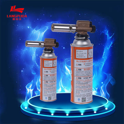 Bruciatore 1300 Celsius della torcia del gas della cassetta del ODM 18cm di Brown