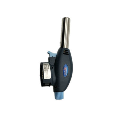 Lanciafiamme elettrici 17cm portatili, torcia di saldatura del gas del butano