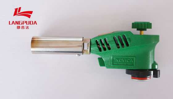 Lanciafiamme portatili del campo selvaggio verde, torcia automatica del gas di 16cm