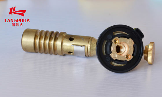 Pistola di plastica d'ottone del cannello per saldare di 11.5cm, torcia di saldatura del gas da 1300 gradi