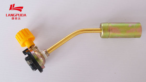 bruciatore della torcia del gas della cassetta di 19.8cm, fiamma regolabile della torcia della saldatura a gas del butano