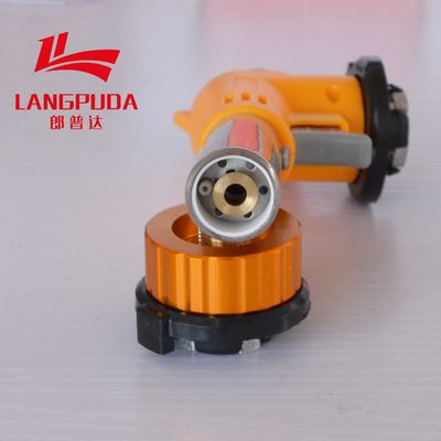 Lampada per saldare di campeggio portatile del gas del commutatore manuale della manopola