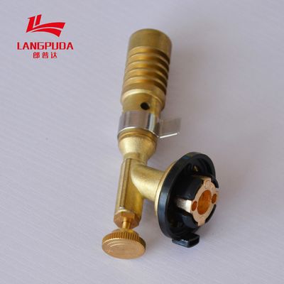 Gas ceramico di plastica d'ottone del butano dell'ugello dei lanciafiamme del portatile del CE 12cm