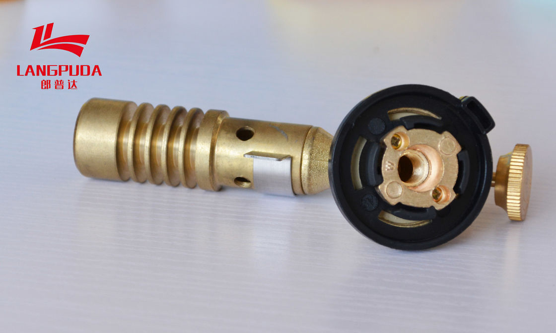 Pistola di plastica d'ottone del cannello per saldare di 11.5cm, torcia di saldatura del gas da 1300 gradi