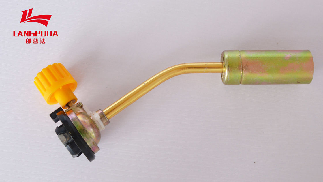 bruciatore della torcia del gas della cassetta di 19.8cm, fiamma regolabile della torcia della saldatura a gas del butano
